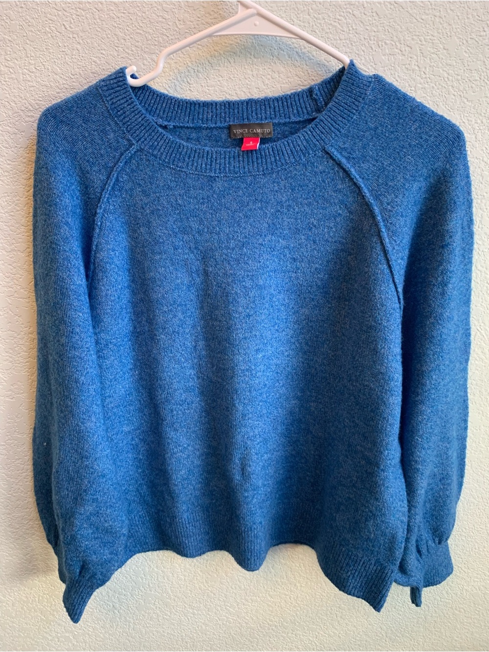 Vince Camuto Ocean Blue Crewneck Sweater
